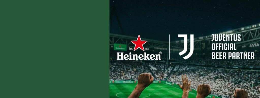 HEINEKEN® IS THE NEW OFFICIAL BEER PARTNER OF JUVENTUS FOOTBALL CLUB