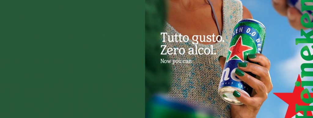 HEINEKEN® 0.0 ORA ANCHE IN LATTINA: NUOVO FORMATO, STESSO GUSTO DI SEMPRE