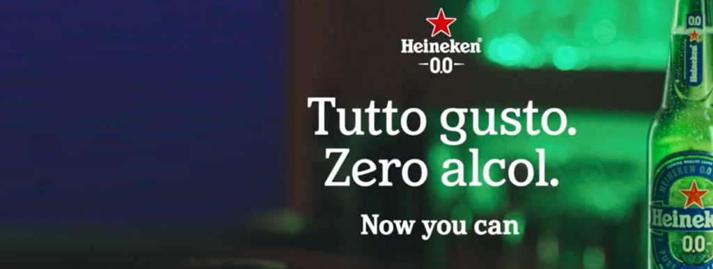 BERE HEINEKEN® 0.0? NON IMPORTA IL PERCHÉ.